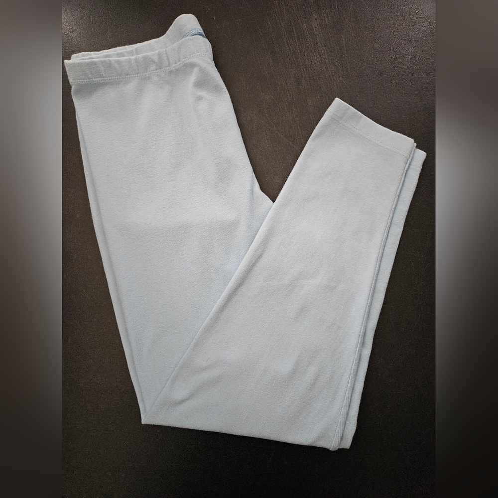 Vintage - Danskin Plus Cotton Stretch Baby Blue Leggings - Size M